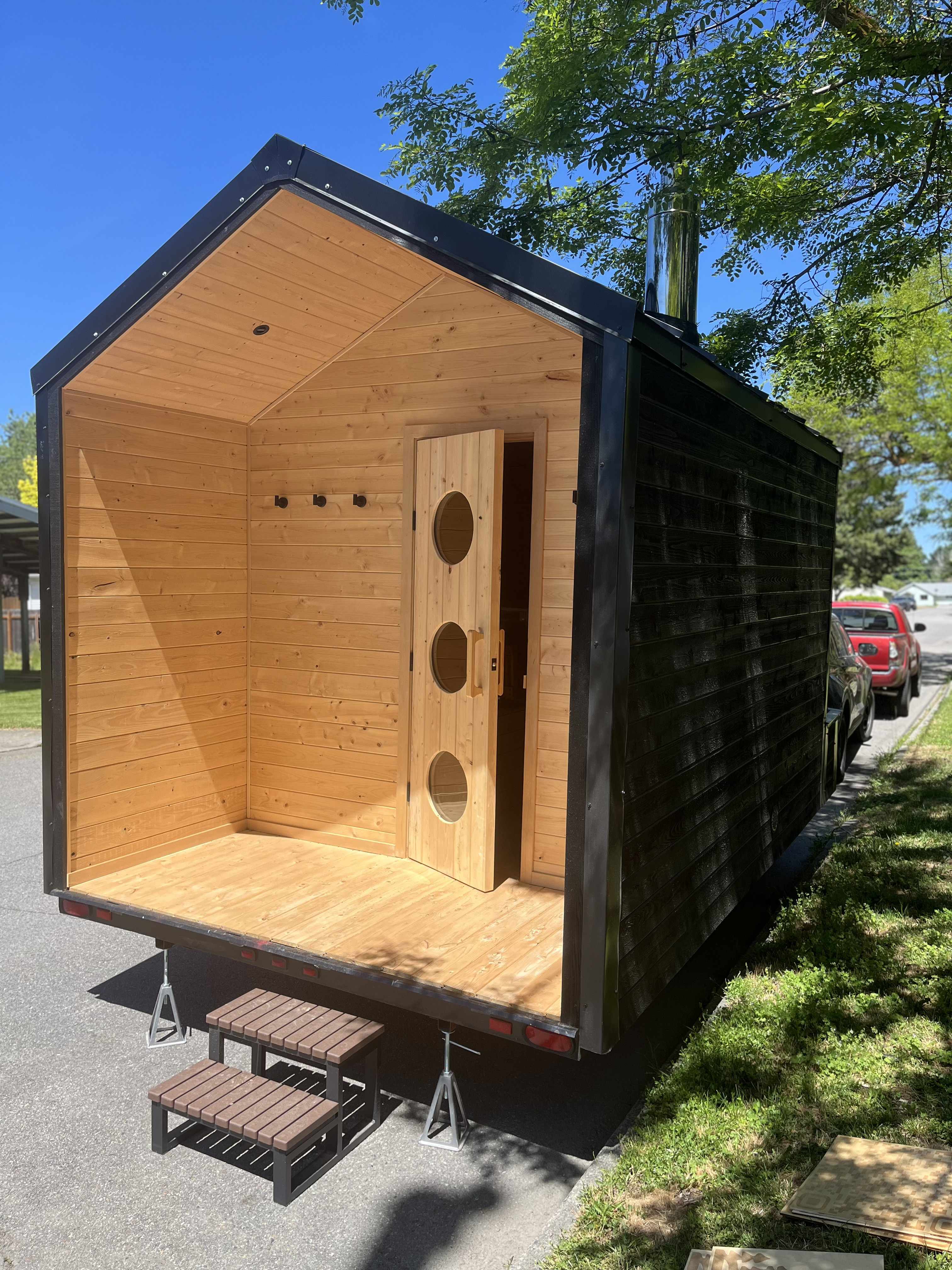 Custom Sauna Building