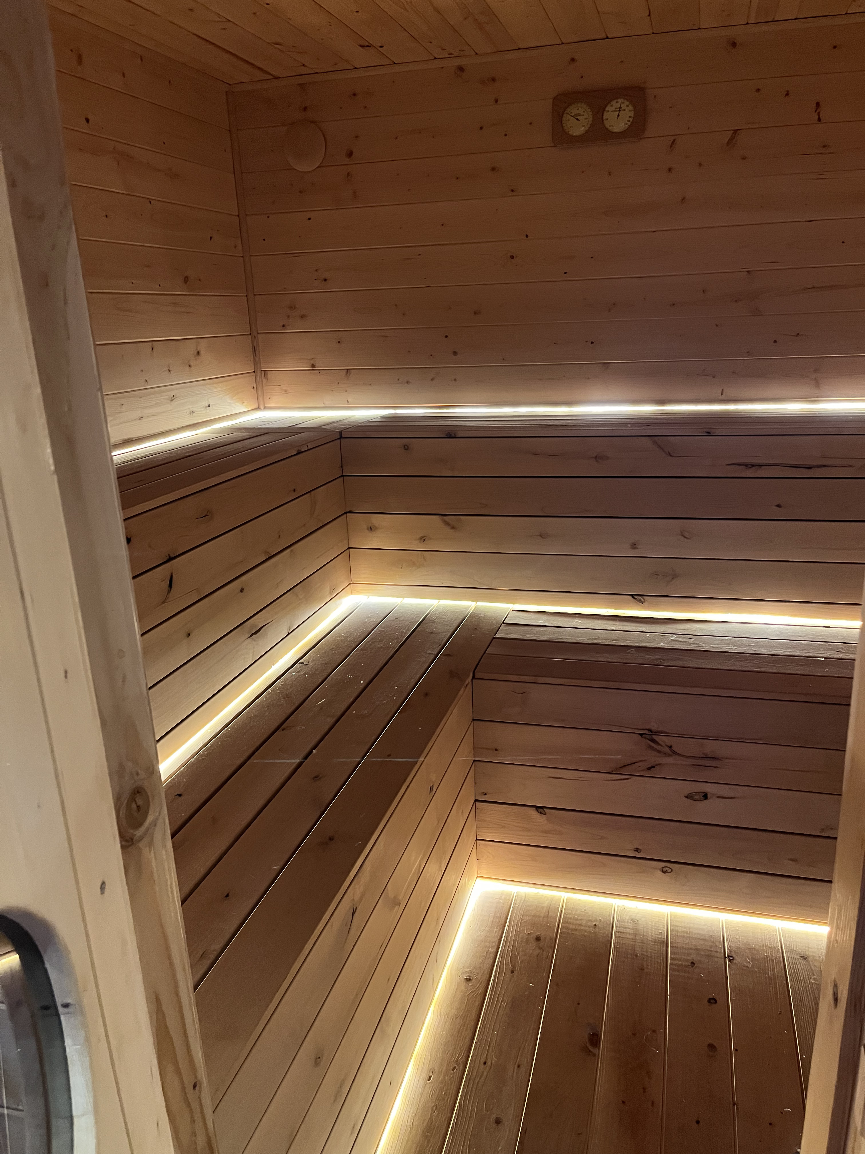 Sauna interior